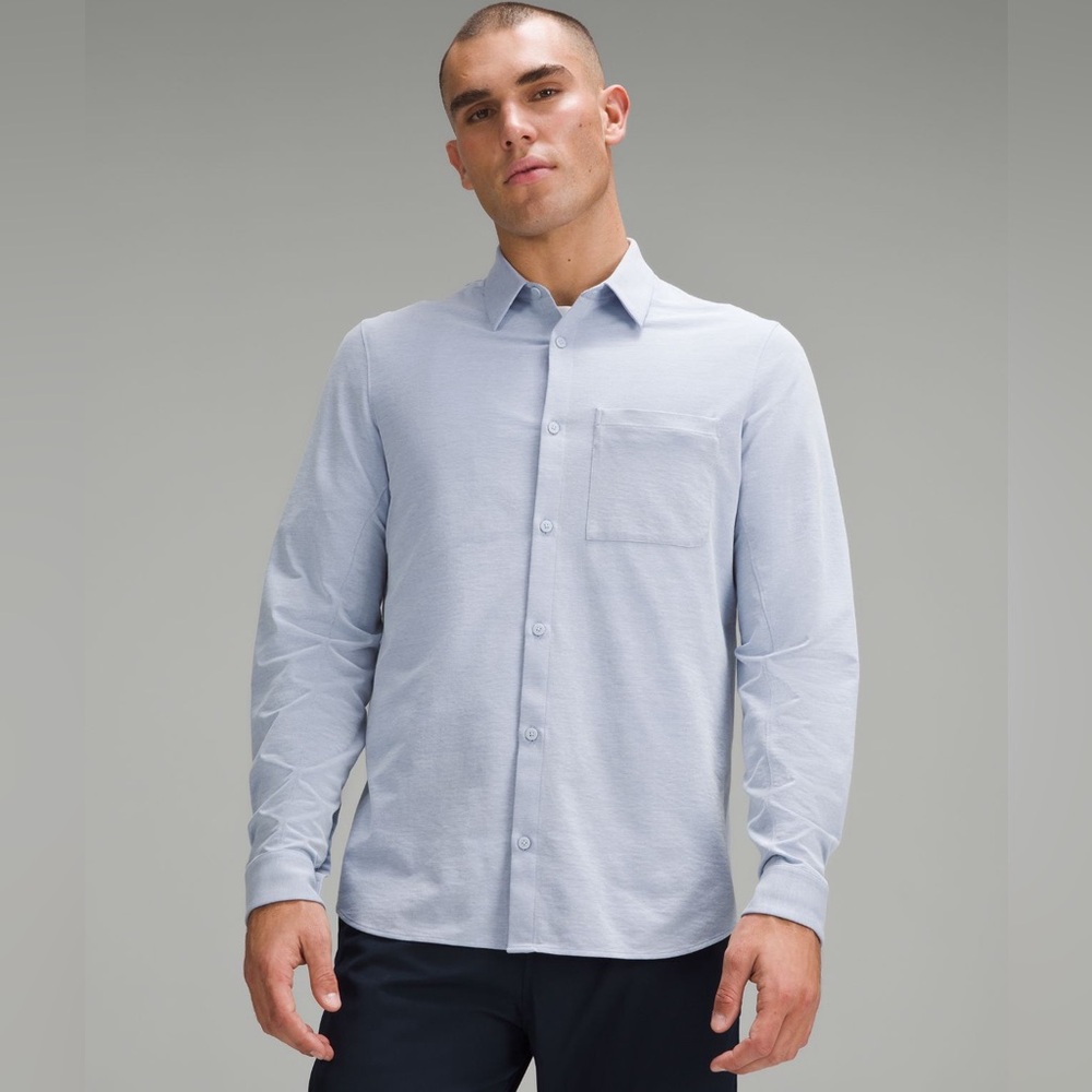 Lululemon Mens Commission Long-Sleeve Shirt Size Large